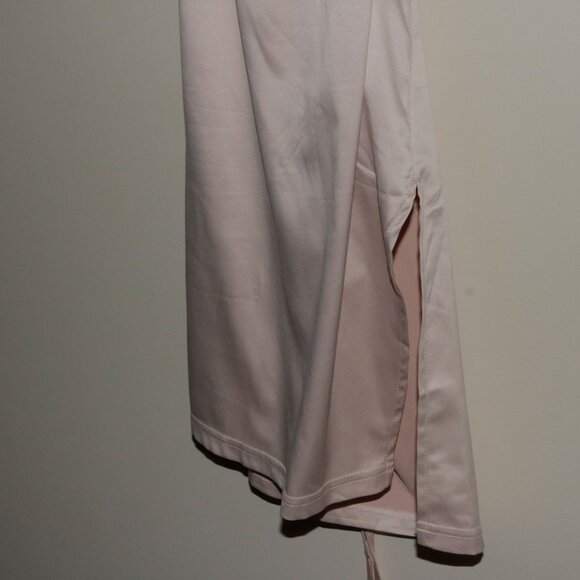 Backless Split Thigh Side Dress -SHEIN - Picture 7 of 10